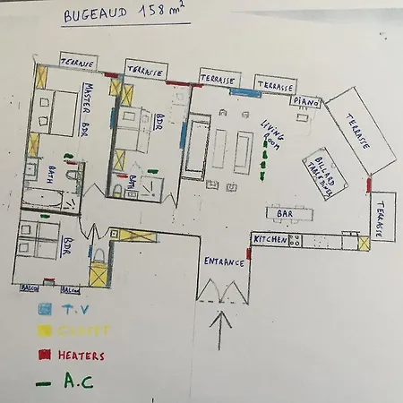 Apartament Luxe 16 Victor Hugo - Etoile *